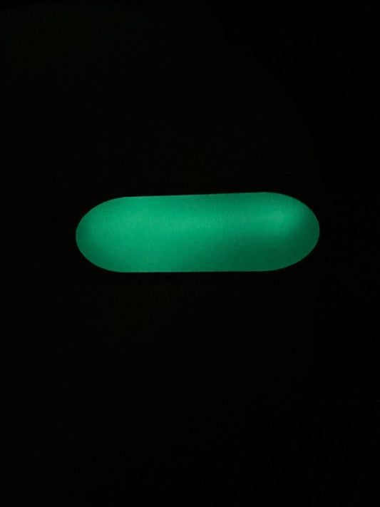 Luna V +Action 9" fishing dodger - Glow