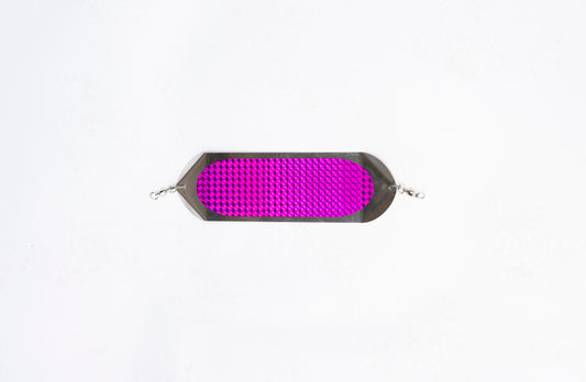 Luna V +Action 9" fishing dodger/flasher