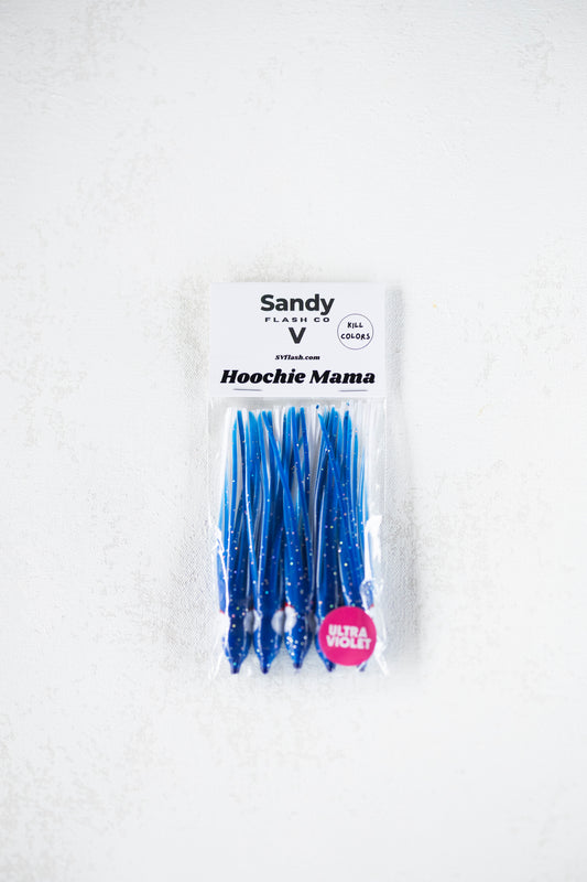 Hoochie Mama Kill Colors UV Blue/white
