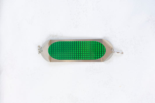 Luna V +Action 9" fishing dodger - Mack Chew